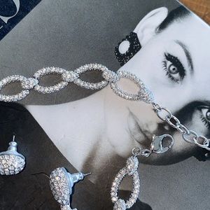 Authentic Swarovski Angelic Set - necklace & earrings